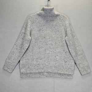 Madewell Gray Turtleneck Sweater